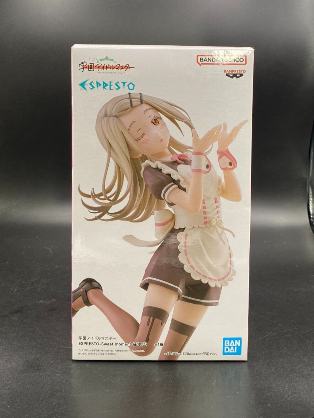Gakuen Idolmaster Hiro Shinosawa Figure Sweet Moment Banpresto Espresto New